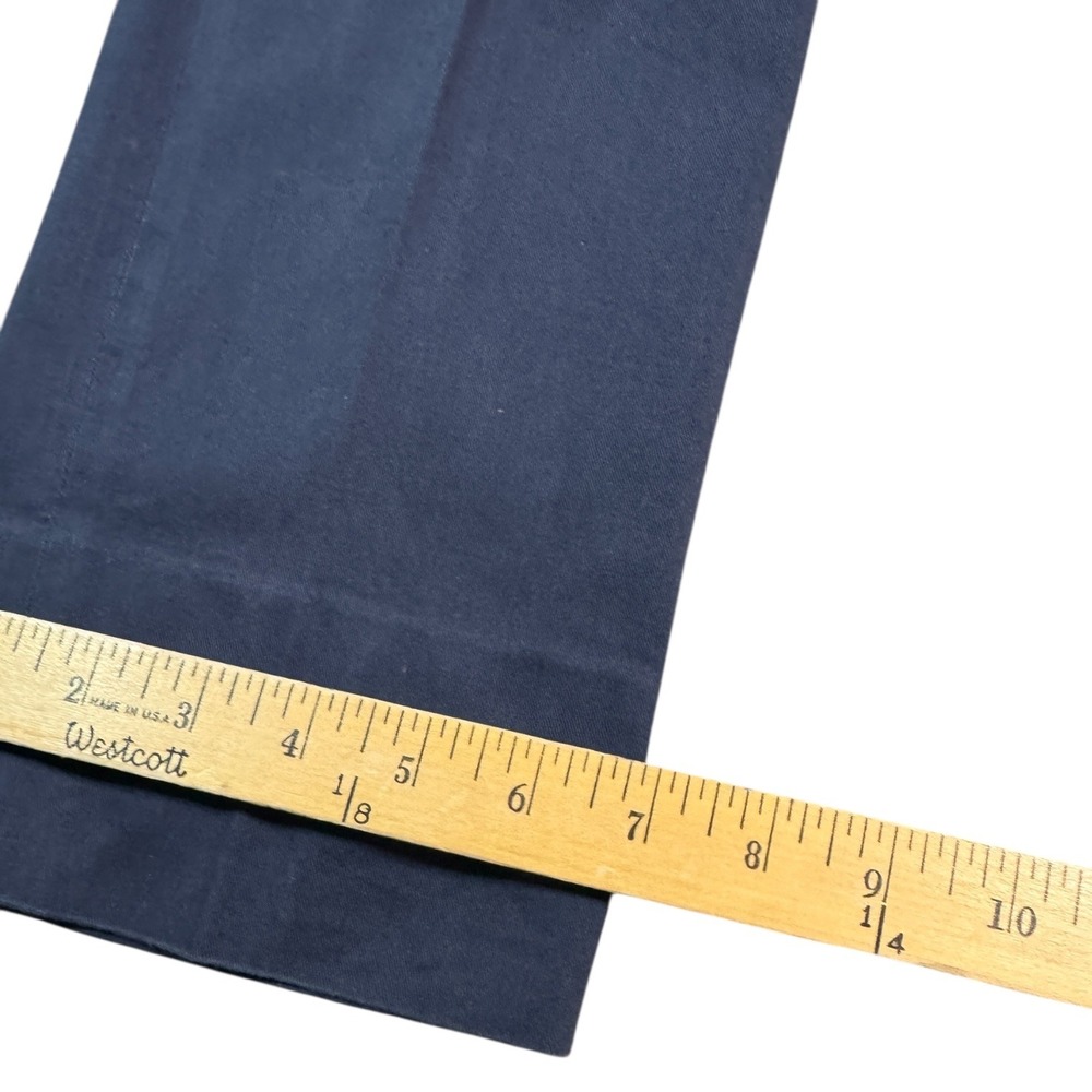 Gucci Men Navy Blue Cotton Tailored Dress Pants Made in‎ Italy Size 50 - Picture 5 of 12